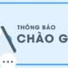 thu moi chao giâ